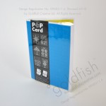 Blue cover - Yellow inner sheet