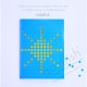 Blue cover - Yellow inner sheet