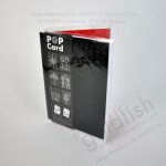 Black cover - Red inner sheet