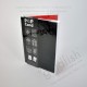 Black cover - Red inner sheet