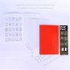 Red cover - White inner sheet