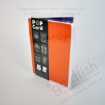 Orange cover - Blue inner sheet