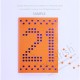 Orange cover - Blue inner sheet