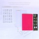Hot Pink Cover - Sky blue inner sheet