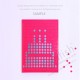 Hot Pink Cover - Sky blue inner sheet
